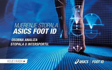Asics foot ID analiza stopala Intersport Corpo HR