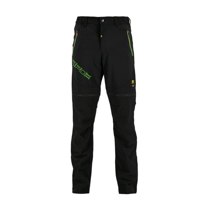 Karpos SANTA CROCE ZIP-OFF PANT, muške planinarske hlače, crna | Intersport