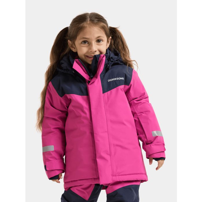 Didriksons SKARE KIDS SET 2, dječji skijaški komplet, roza