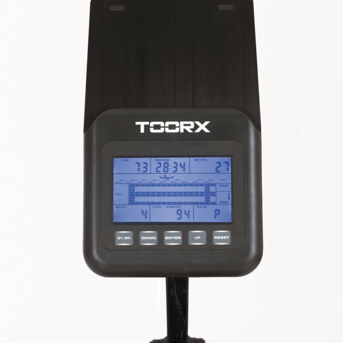 Toorx RWX 300, sprava za veslanje, crna
