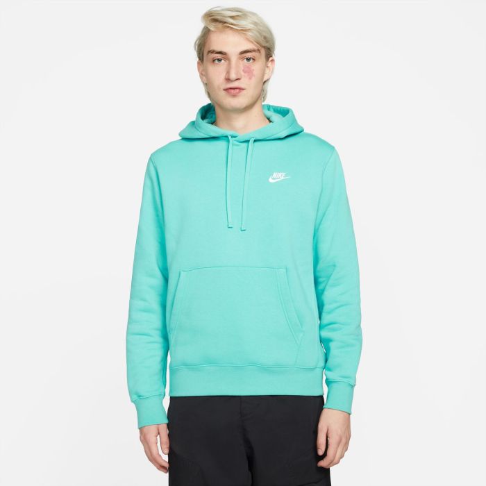 Nike M NSW CLUB HOODIE PO BB mu ki pulover zelena Intersport