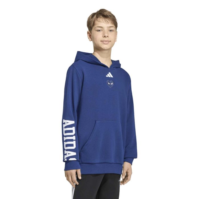 Adidas J MRVL SM HD, dječji pulover, plava