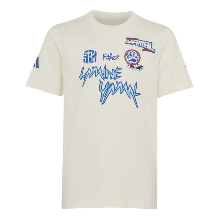 Adidas LY ANI GR TEE Y, dječja majica, bijela