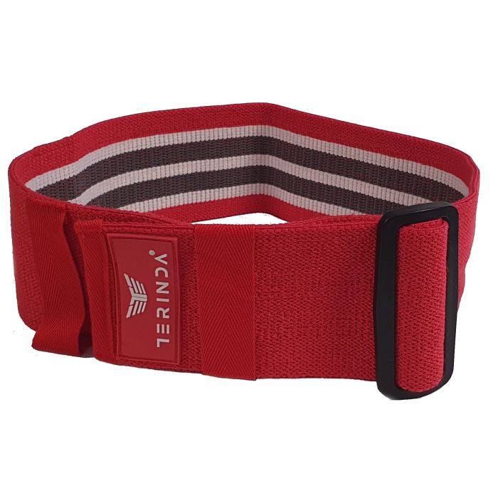 Terinda ADJUSTABLE RESISTANCE BAND PRO traka fitnes crvena