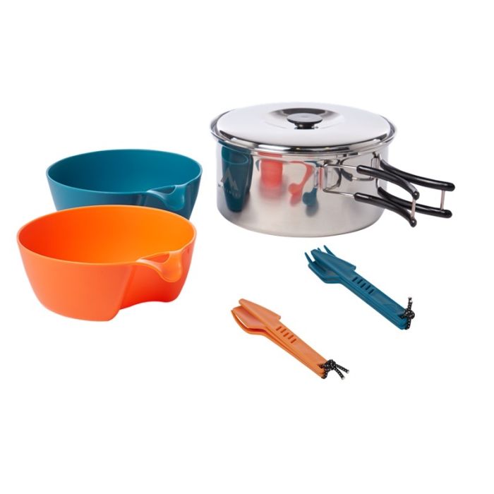 McKinley COOKING SET STAINLESS STEEL 2P, posuda, plava