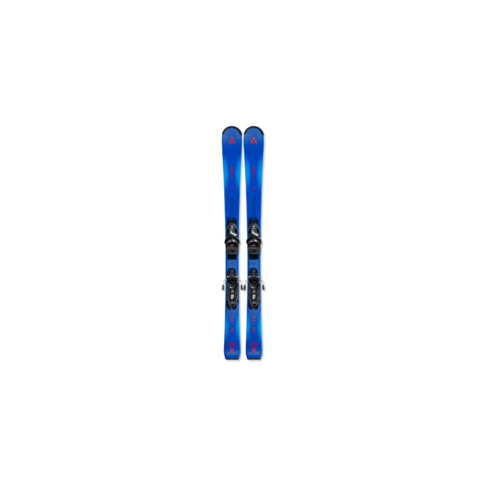 Fischer THE CURV JR + FS 4 CA JRS, set dječje all round skije, plava