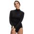 Falke W LONGSLEEVED SHIRT TURTLENECK TIGHT FIT, ženska podmajica, crna