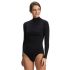 Falke W LONGSLEEVED SHIRT TURTLENECK TIGHT FIT, ženska podmajica, crna