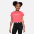 Nike G NSW TEE CROP AIR, dječja majica, crvena