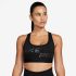 Nike W NP DF SWSH LGT SPT GRX BRA, ženski sportski top, crna