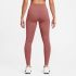 Nike W NK DF ONE HR TIGHT, ženske tajice za fitnes, crvena