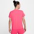 Nike W NK ONE SWOOSH HBR DF SS TOP, ženska majica za trčanje, roza