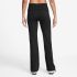 Nike W NK DF ONE HR FLDOVR PANT, ženske fitnes hlače, crna