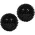 Energetics KNOBBED BALLS PAIR, masažna lopta, crna