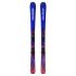 Plava Salomon EQUIPE JR M + C5 GW J75, set dječje all round skije, plava