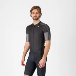 Castelli ENTRATA 6, muška majica za biciklizam, crna