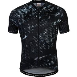 Nakamura RACING JERSEY, muška majica za biciklizam, crna