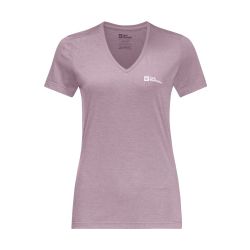 Jack Wolfskin CROSSTRAIL T W, ženska majica za planinarenje, ljubičasta