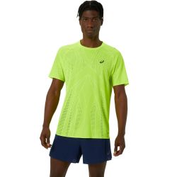 Asics METARUN SS TOP, muška majica za trčanje, žuta