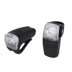 Xlc CL-E16 1X3 W 1X 0,5 W LED, set svjetala za bicikl, crna