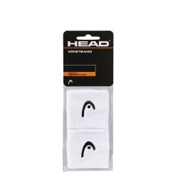 Head WRISTBAND 2.5, znojnik teniski, bijela