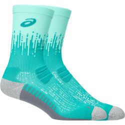 Asics PERFORMANCE RUN SOCK CREW, muške čarape za trčanje, zelena