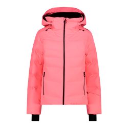 CMP WOMAN JACKET FIX HOOD, ženska skijaška jakna, roza