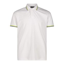 CMP MAN POLO, muška polo majica za planinarenje, bijela
