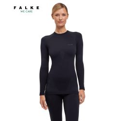 Falke W LONGSLEEVED SHIRT, ženska podmajica, crna