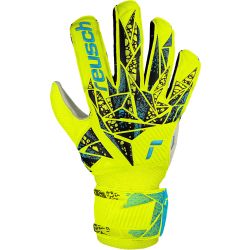 Reusch ATTRAKT SOLID JUNIOR, dječje nogometne rukavice, žuta