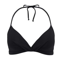 Barts SOLID HALTER, ženski kupaći bikini, crna