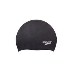 Speedo ELASTOMERIC SOLID CAP AU, kapa za plivanje, crna
