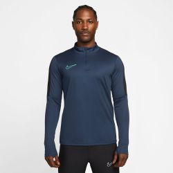 Nike M NK DF ACD23 DRIL TOP BR, muška majica za nogomet zip, plava