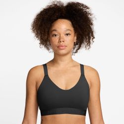 Nike W NK DF INDY MED SPT BRA, ženski sportski top, crna