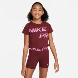 Nike G NK DFCT CROP SE+, dječja majica, crvena