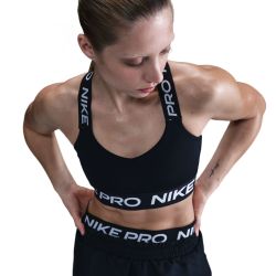 Nike W NP BRA TT, ženski sportski top, crna