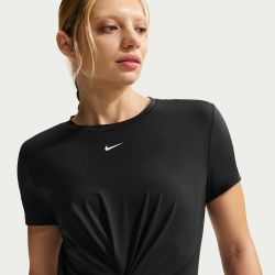 Nike W NK ONE CLASSIC TWST SS, majica, crna