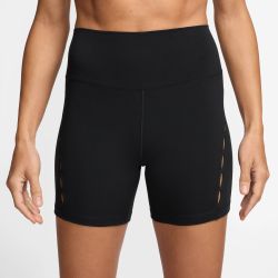 Nike W NK DF ONE HR 5IN SHORT NVLTY, ženske tajice za fitnes, crna