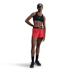 Nike W NK SWIFT DF MR 2N1 SHRT, ženske hlače za trčanje, crvena