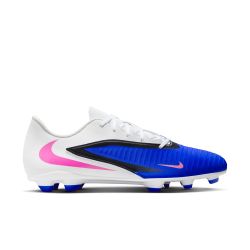Nike PHANTOM 6 LOW CLUB FG/MG, muške kopačke za nogomet, bijela