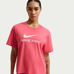 Nike W NP DF 365 SS LOOSE TOP, majica, roza