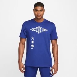 Nike U NK DF TEE WILD RUN, muška majica za trčanje, plava