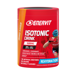 Enervit ISOTONIC DRINK ORANGE, sportska prehrana, crvena