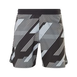 Reebok TS SPEED 3.0 AOP SHORT, muške fitnes hlače, siva