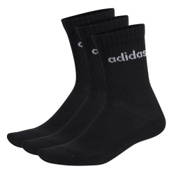 Adidas C LIN CREW 3P, muške čarape za fitnes, crna