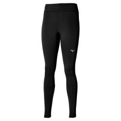 Mizuno WARMALITE TIGHT, ženske tajice za trčanje, crna