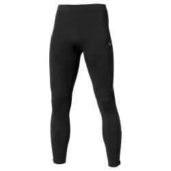 Mizuno ACTIVE WARMALITE LONG TIGHT, muške tajice za trčanje, crna