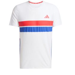 Adidas ADIZERO R TEE M, muška majica za trčanje, bijela