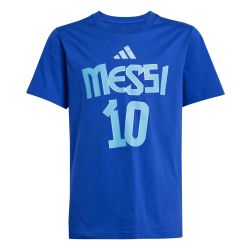 Adidas Y MESSI N&N G T, dječja majica za nogomet, plava