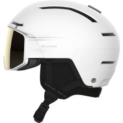 Salomon DRIVER PRO SIGMA, skijaška kaciga, bijela